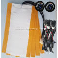 rotated alloy wire singe seat heated pads